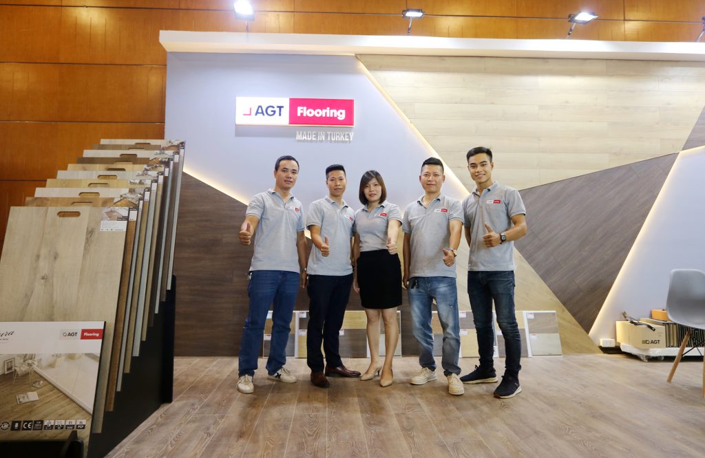 hội chợi vietbuild sàn gỗ AGT Flooring