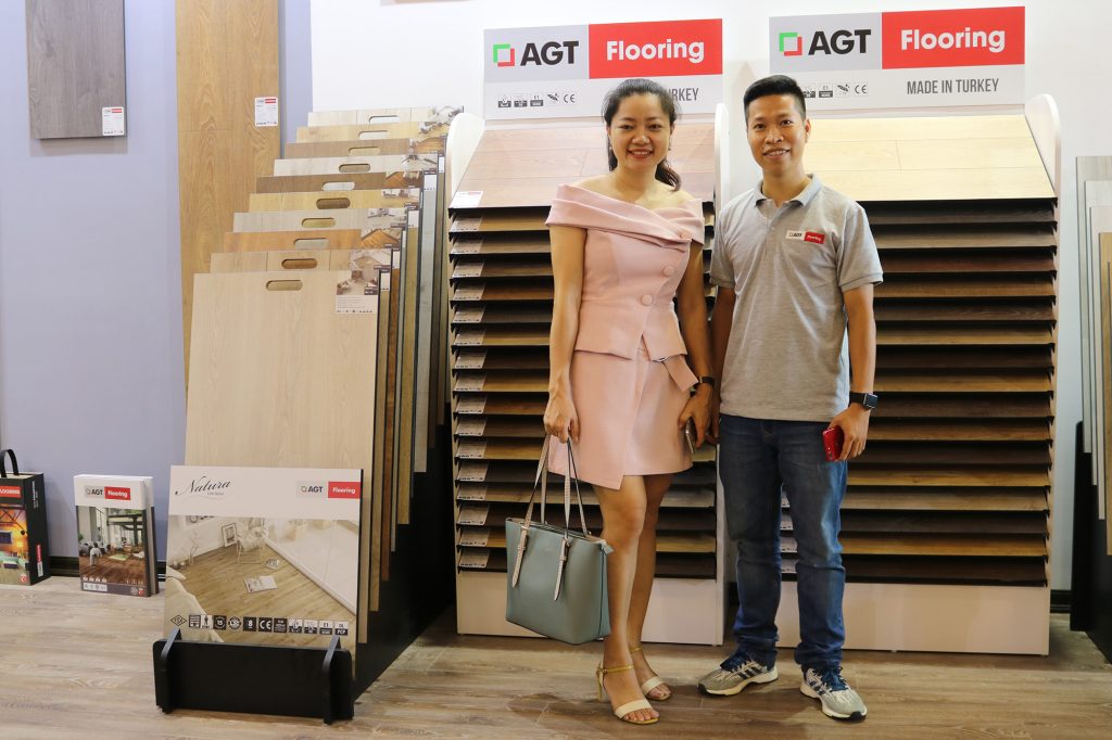 hội chợi vietbuild sàn gỗ AGT Flooring