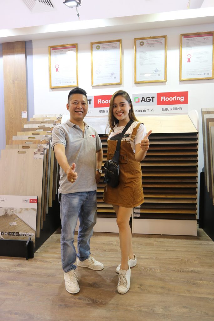 hội chợi vietbuild sàn gỗ AGT Flooring